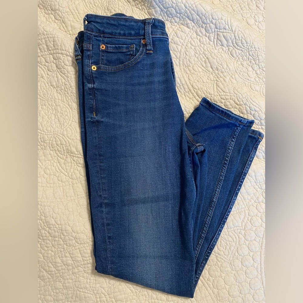 Gap High Universal Jegging, Size 8 short